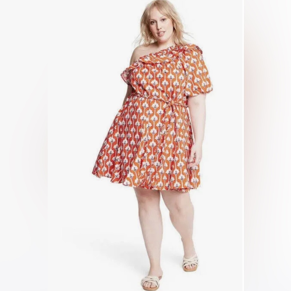 Rhode x Target one shoulder dress